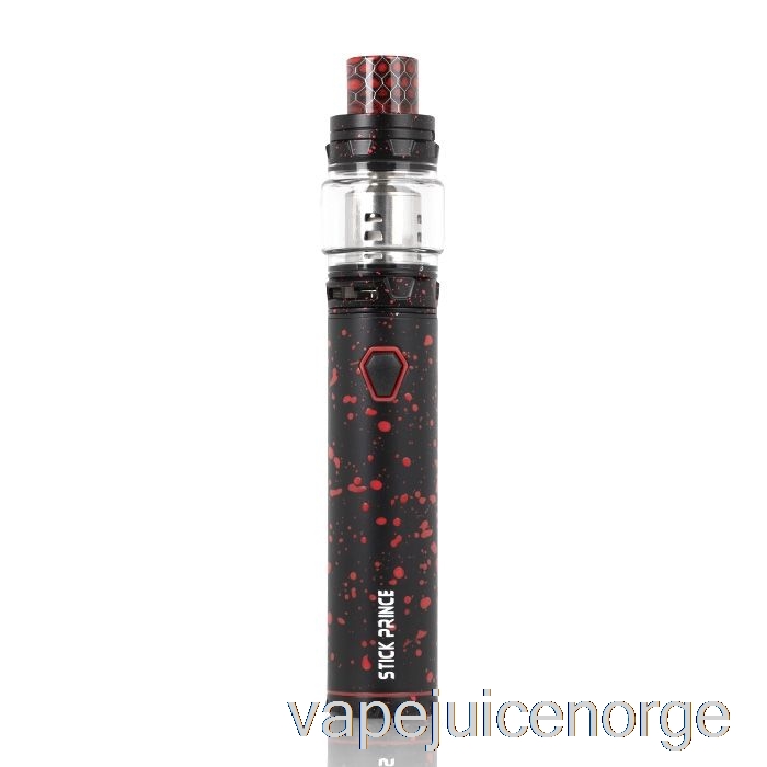 Vape Juice Smok Stick Prince Kit - Penn-stil Tfv12 Prince Black M/ Rød Spray